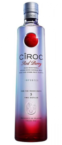 Vodka Ciroc Red Berry (500x500), Png Download