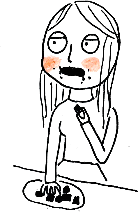 Crap Teenager But The - Illustration (508x777), Png Download