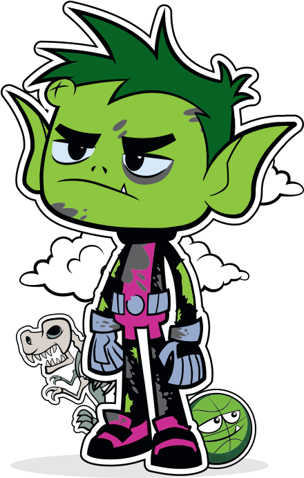 Beast Boy (565x803), Png Download