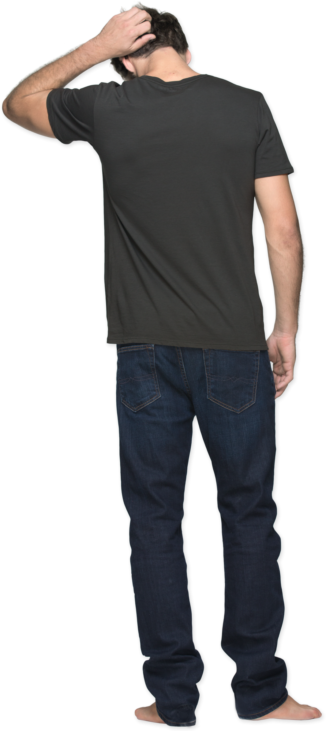 Man Back Png Clip Transparent (1200x2580), Png Download