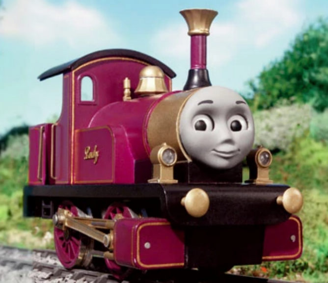 Lady - Lady The Train Thomas (668x577), Png Download
