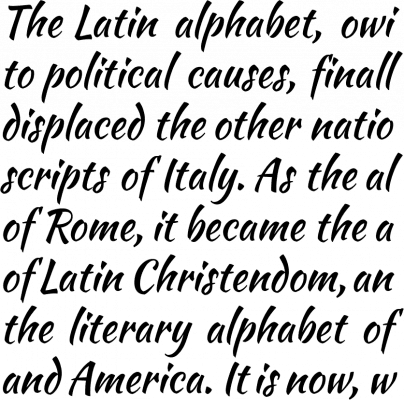 Kaushan Script Regular - Life Lessons...what You Don't Get Urt You (404x400), Png Download