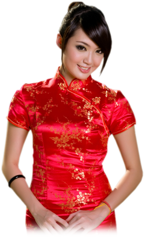 Com Is Now - Beautiful Chinese Girl Png (300x500), Png Download