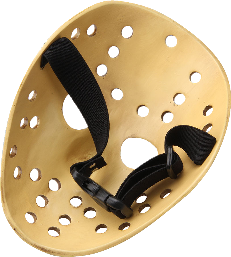 Jason Voorhees Resin Hockey Mask - Jason Voorhees Mask Back (1005x955), Png Download