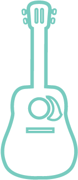 Microphone Icon - Guitar (400x400), Png Download