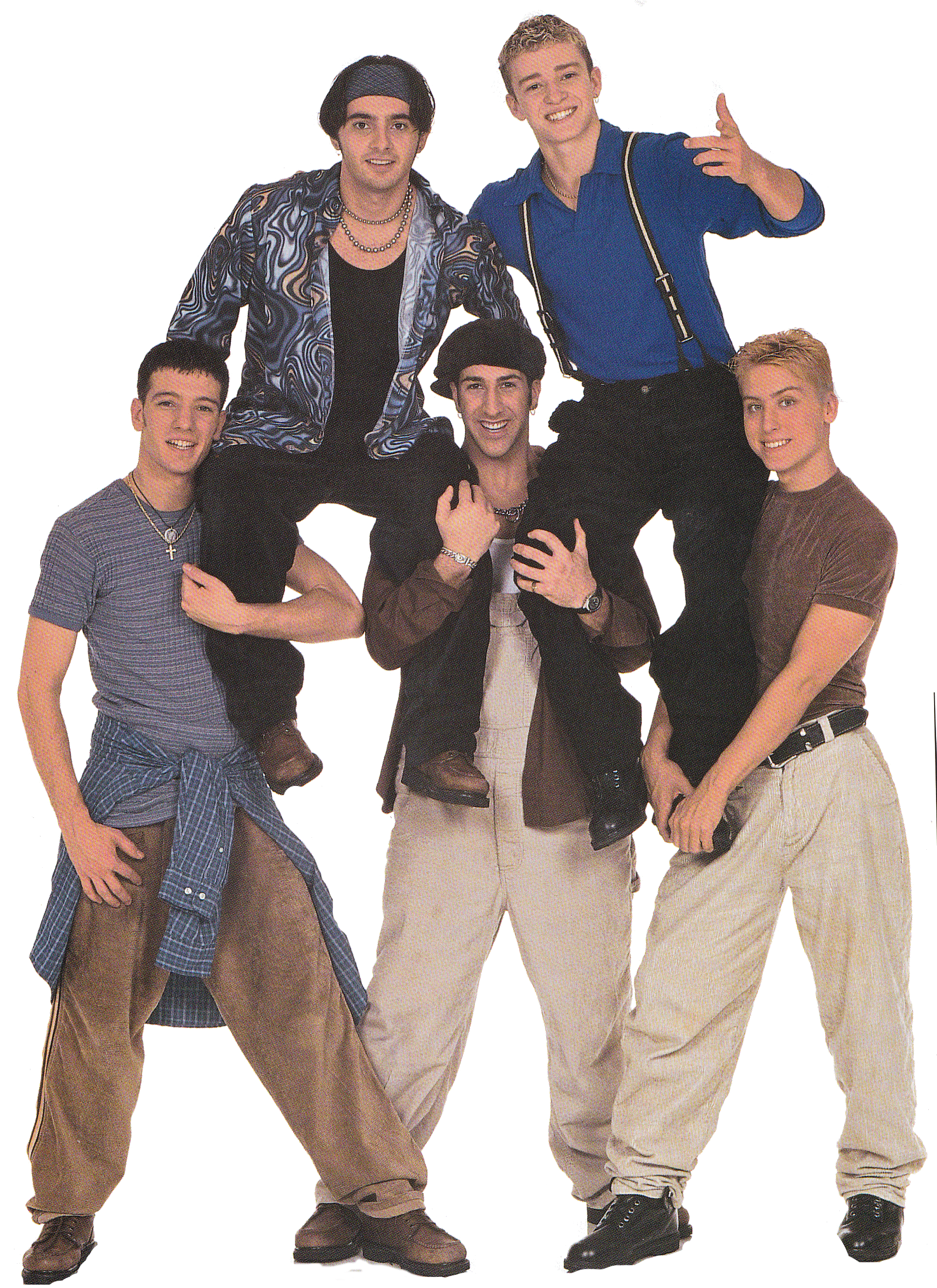 'n The Beginning There Were Five Very Affluent Pop - Nsync Transparent (2024x2679), Png Download