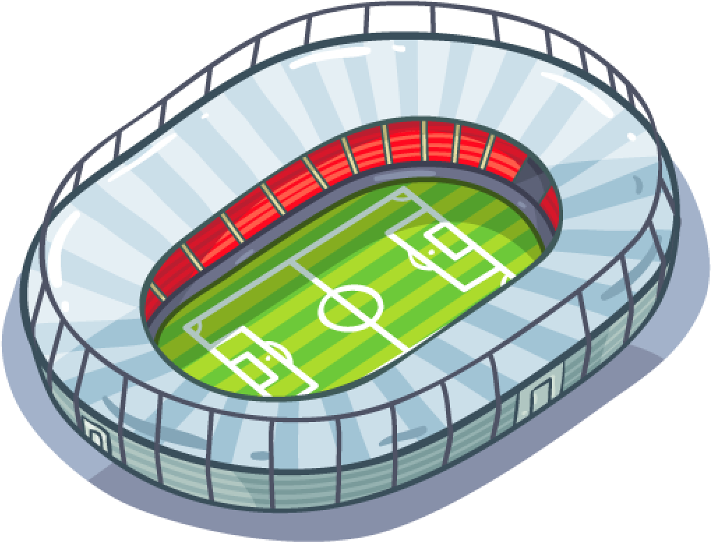 Item Detail Itembrowser European - Stadium Clipart (1024x1024), Png Download