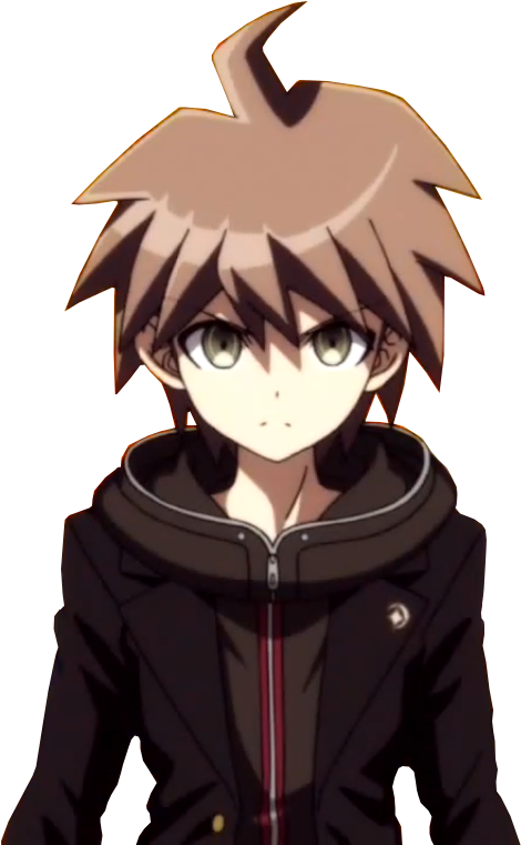 Makoto Naegi Danganronpa The Animation Sidebar - Makoto Naegi (760x760), Png Download