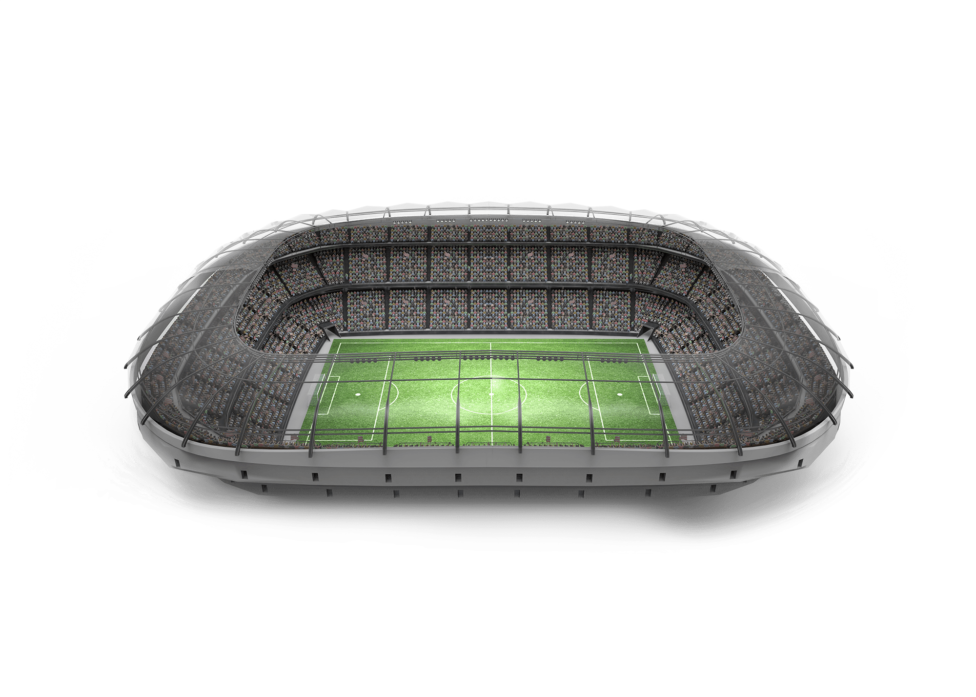Word Cup 2018 Stadium - World Cup (2000x1428), Png Download