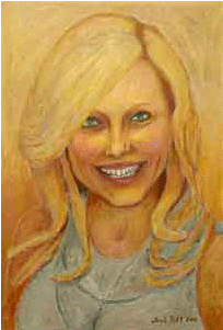 9 Famous People Paintings 2nd Part Www - Actor (300x400), Png Download