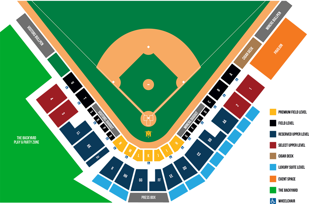 Skylands Stadium Seating Chart Half - Skylands Stadium (1201x794), Png Download