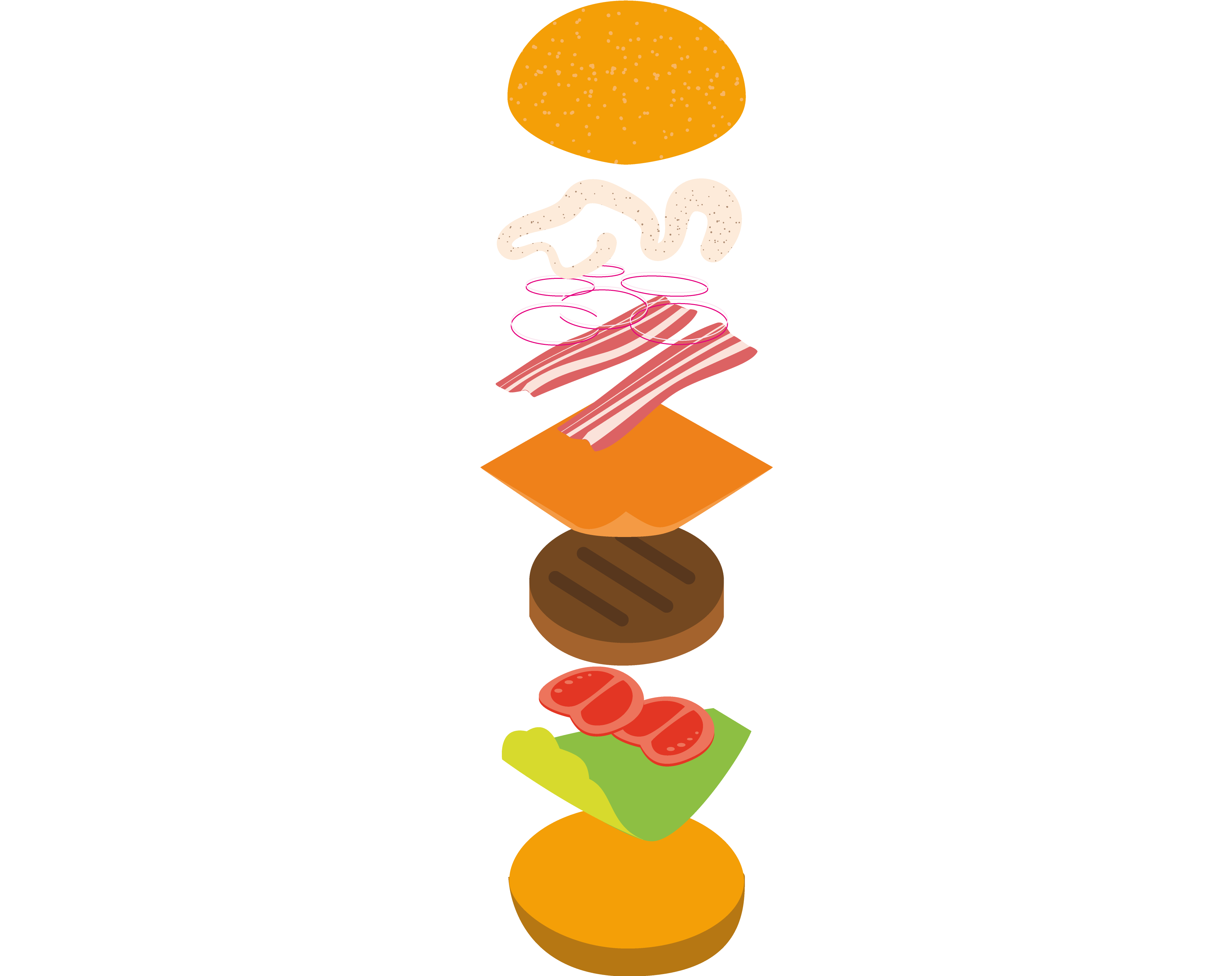 Hamburger (4000x3016), Png Download