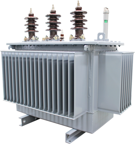 Copper Wound Transformer - Power Transformer 2500 Kva (468x500), Png Download