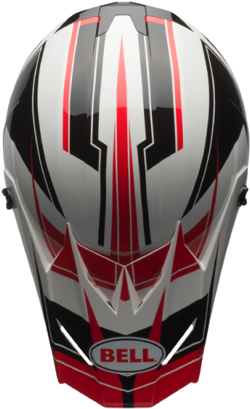 Bell Sx 1 Dirt Helmet Holeshot Red Black - Sx-1 Holeshot Moto Helmet (600x600), Png Download