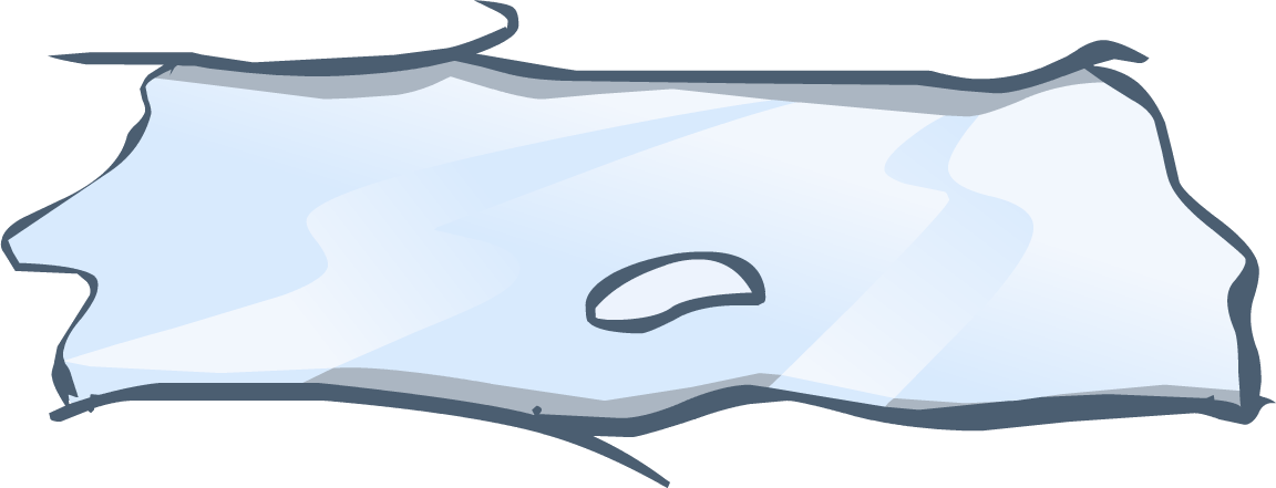 Weathered Path - Club Penguin Path (1152x441), Png Download