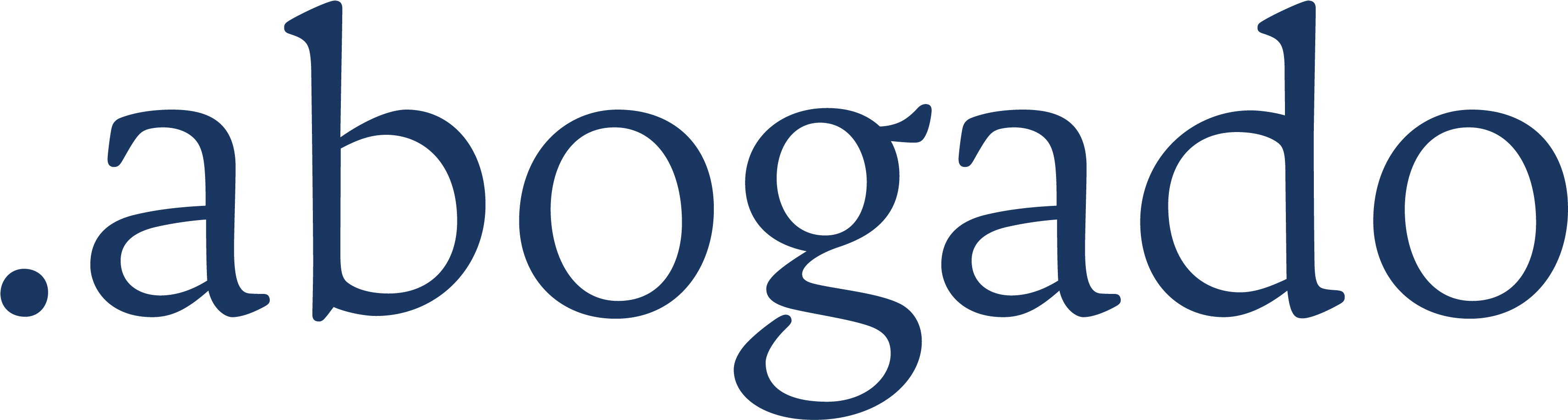 Dot Abogado Logo Color-rgb Png - Calligraphy (4167x1463), Png Download