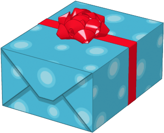 Blue Dot Paper - Box (400x400), Png Download