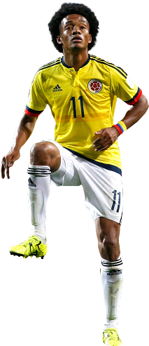 Renders Juan Guillermo Cuadrado - Juan Cuadrado Colombia Png (396x594), Png Download