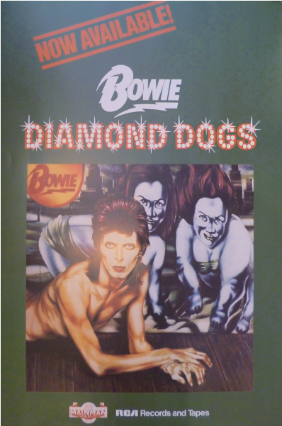 Buy David Bowie Promotional Poster - David Bowie: Diamond Dogs (2016 Remastered Version) (600x600), Png Download