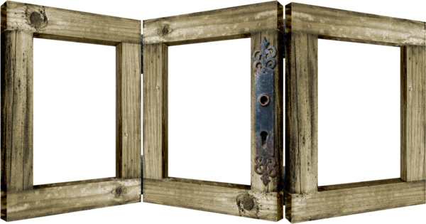 Woodland Theme, Frame Background, Corner, Frames, Printables, - Marcos Para Tres Fotos Png (600x315), Png Download