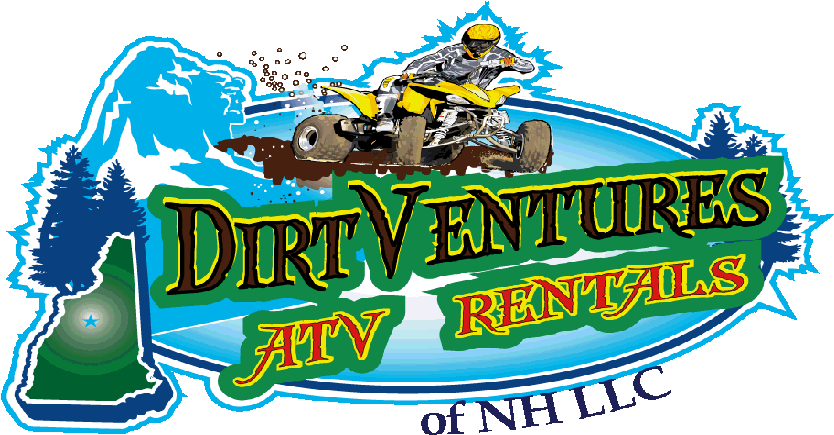 Dirtventures Atv Rentals Of Nh Llc Logo - Atv (835x450), Png Download