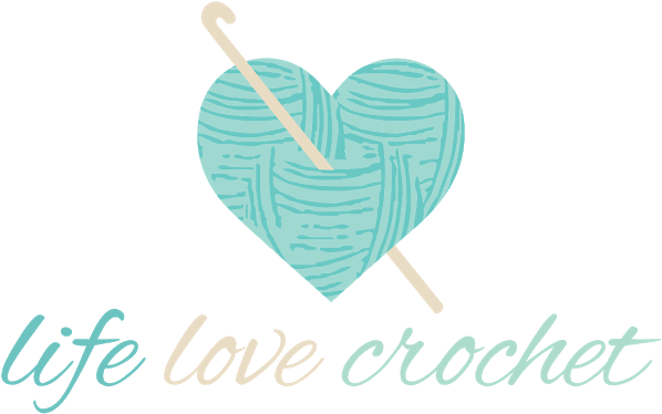 Life Love Crochet Logo Long - Logos De Croche (620x465), Png Download