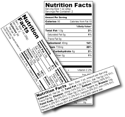 Create Your Own Nutrition Fact Labels - Crispy Chocolate Mint Protein Bars (415x387), Png Download