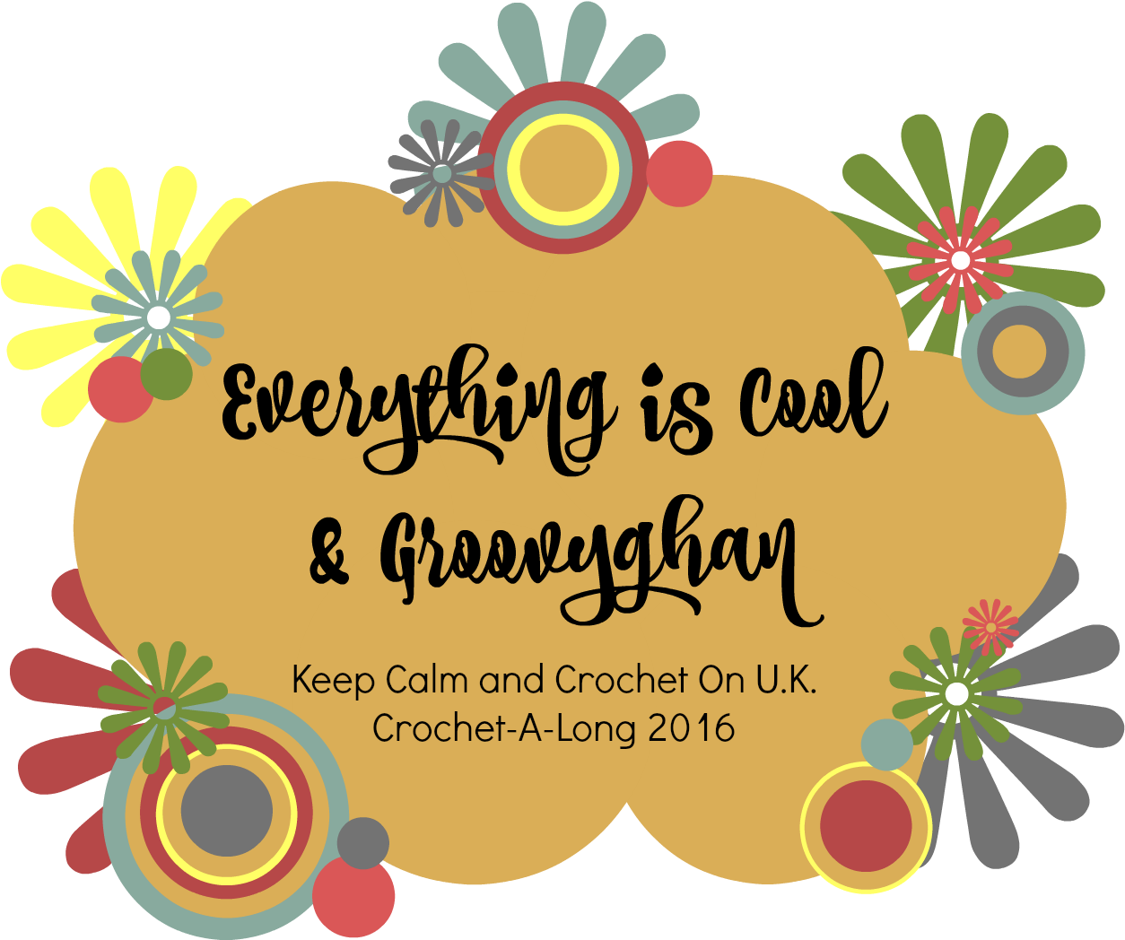 Crochet A Long - Keep Calm And Crochet (1299x1187), Png Download