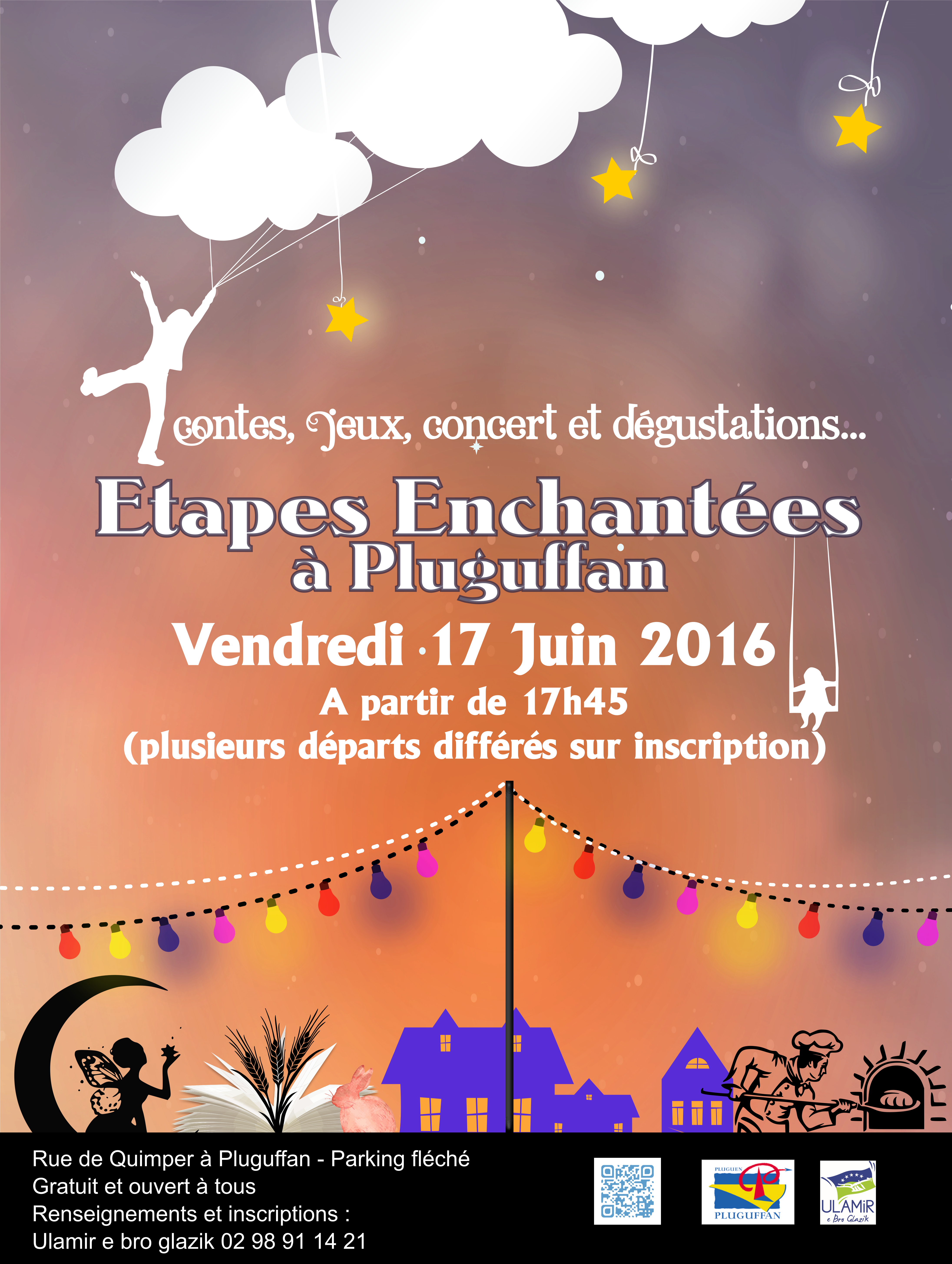 Affiches-balades Con - - Fairy Silhouette (4383x5820), Png Download