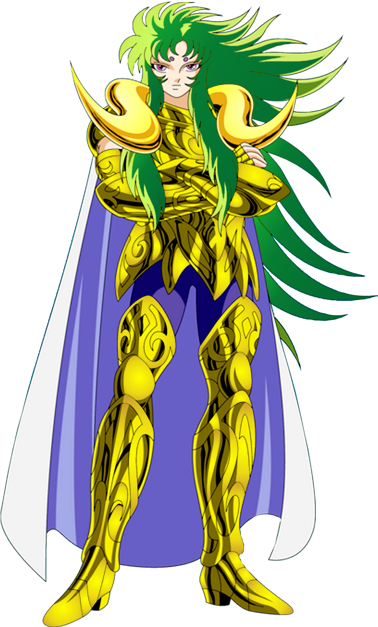 Aries No Shion Render By Azraeuz - Aries Shion (800x1261), Png Download