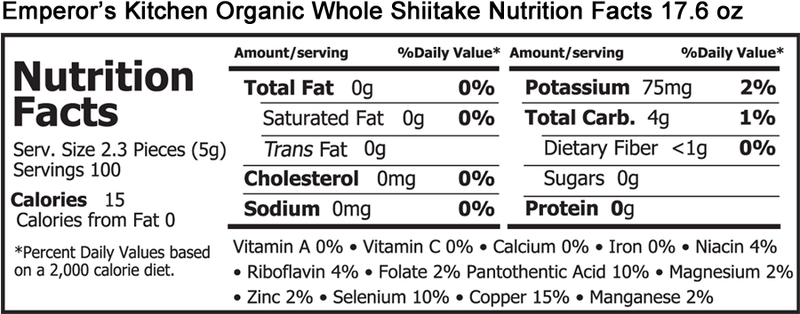 Emperor's Kitchen Organic Whole Shiitake Mushrooms - Square Organics - Organic Protein Bar Chocolate Coated (1033x376), Png Download