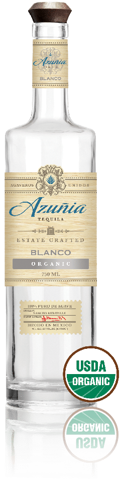 Azunia Tequila Blanco (471x1024), Png Download