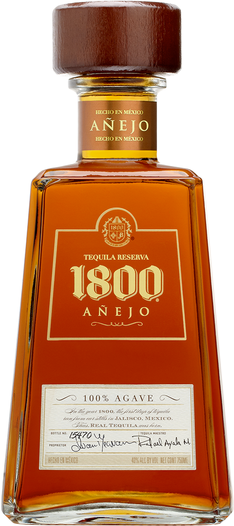 1800® Tequila - Anejo Tequila (494x1090), Png Download