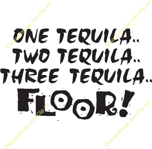 Tequila Made Me Do It Rectangle Magnet (500x500), Png Download