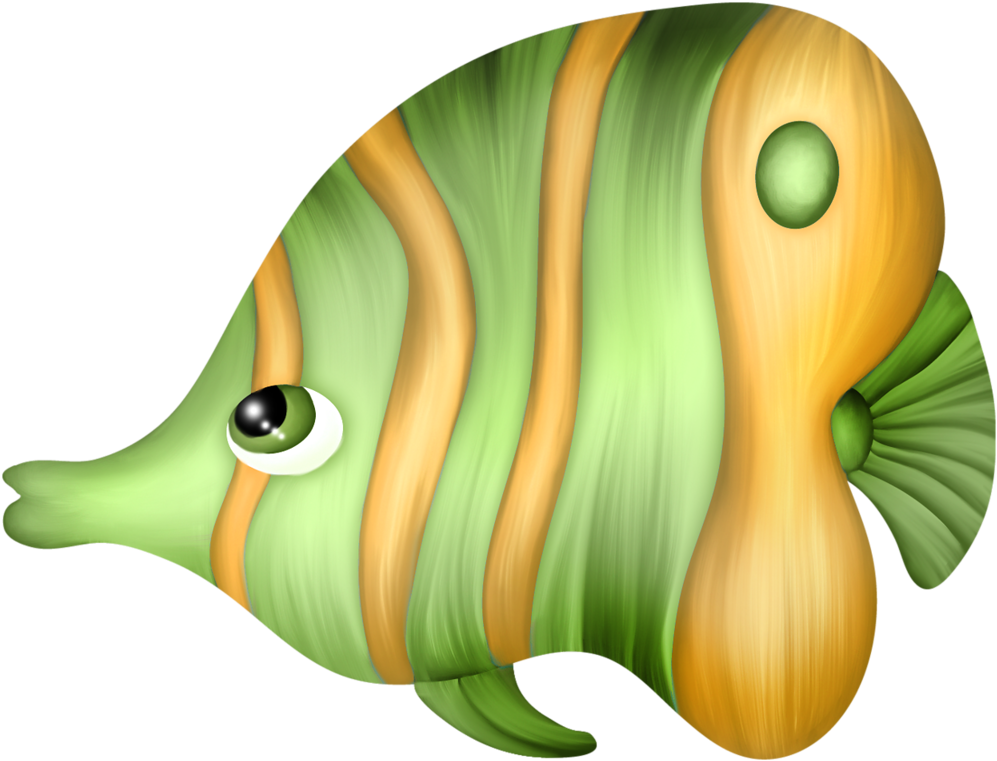 ᗯɧíṃʂíçɑɩ ᖴíʂɧ Cartoon Sea Animals, Cartoon Fish, Beach - Colorful Clip Art Fish (1024x788), Png Download