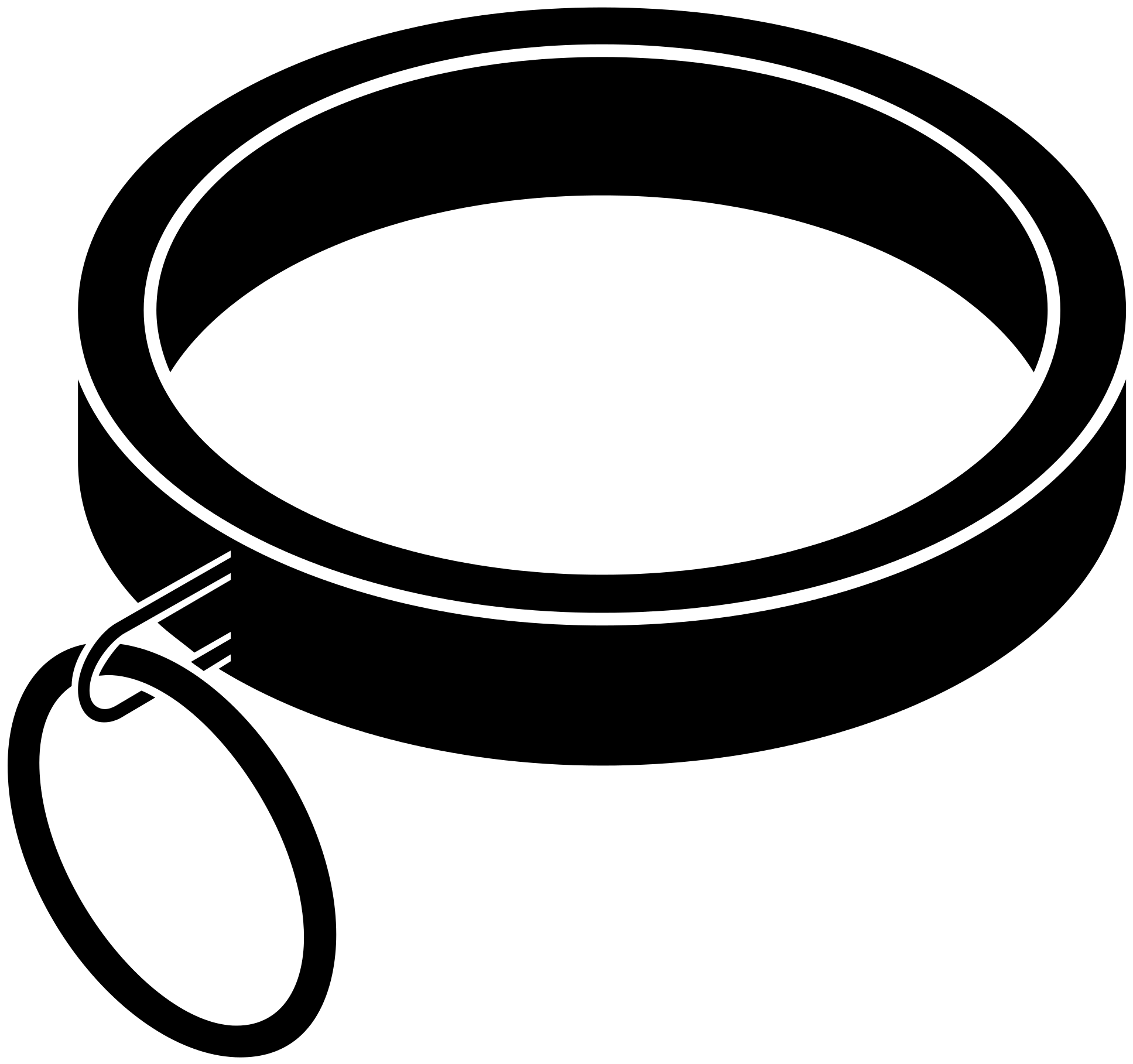 Open - Bdsm Collar Png (2000x1852), Png Download