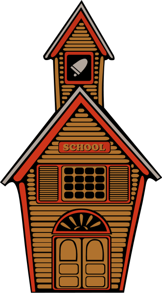 Country School Clipart Png (331x600), Png Download