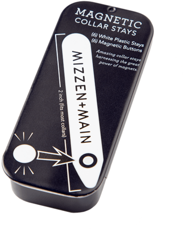 "magnetic Collar Stays 3 Pair" - Mizzen And Main Magnetic Collar Stays (600x600), Png Download