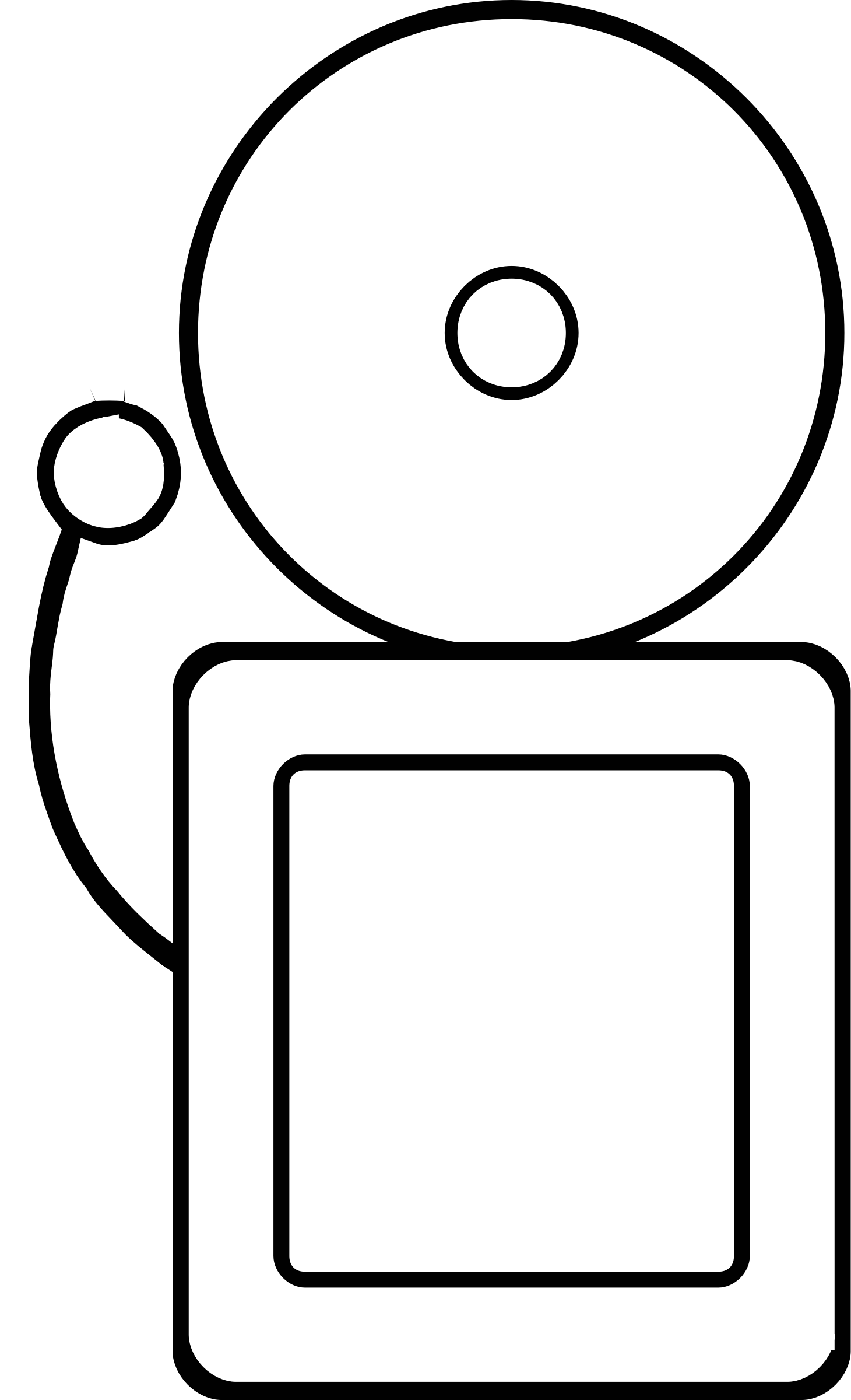 This Free Icons Png Design Of Simple Alarm (1460x2400), Png Download