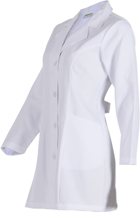 Lab Coat Free Download Png - Jururawat Uniform Png (800x950), Png Download