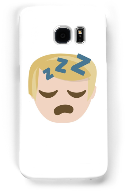 Donald "the Emoji" Trump Sleepy Zzz Face - Carolines Treasures Eon1037sh4 Sleeping Face Emoji (500x700), Png Download