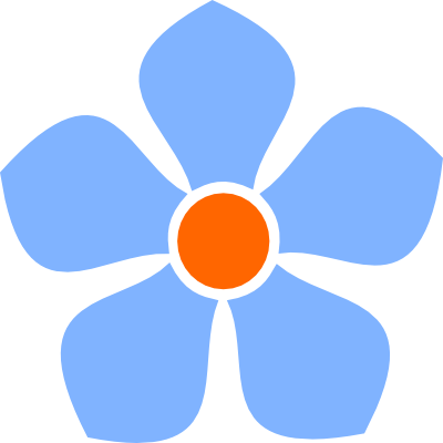 Publicado Por Nuria Domingo - Simple Flower Design Clipart (400x400), Png Download