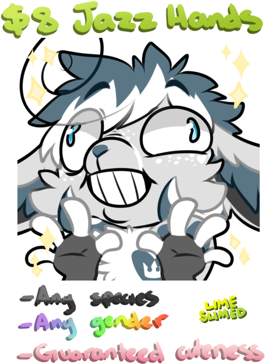 $8 Jazz Hand Icons~ - Clip Art (555x770), Png Download