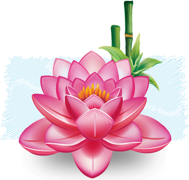 Es Símbolo De Paz Y Pureza En Diferentes Religiones - Beautiful Lotus Flower Shower Curtain (377x378), Png Download