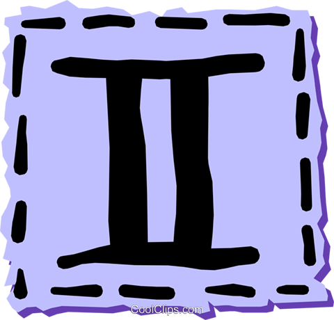 Roman Numerals Royalty Free Vector Clip Art Illustration - Numero 2 Em Algarismo Romano (480x460), Png Download