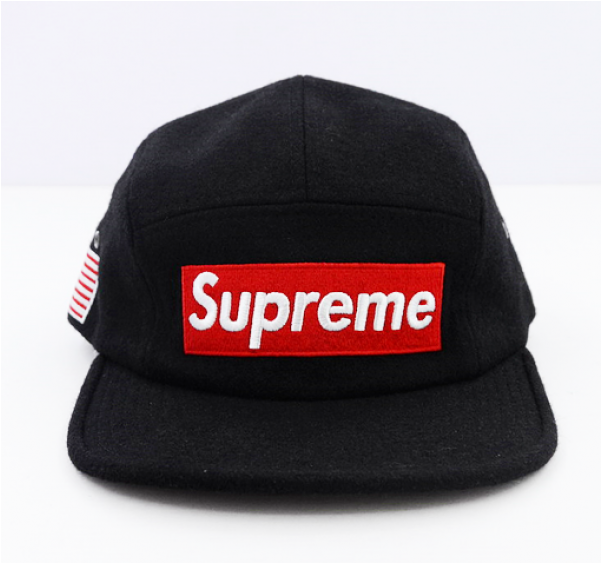 Transparent Snapback Supreme Banner Black And White - Supreme Mens Supreme Long Shirt L (42-44) New (600x860), Png Download