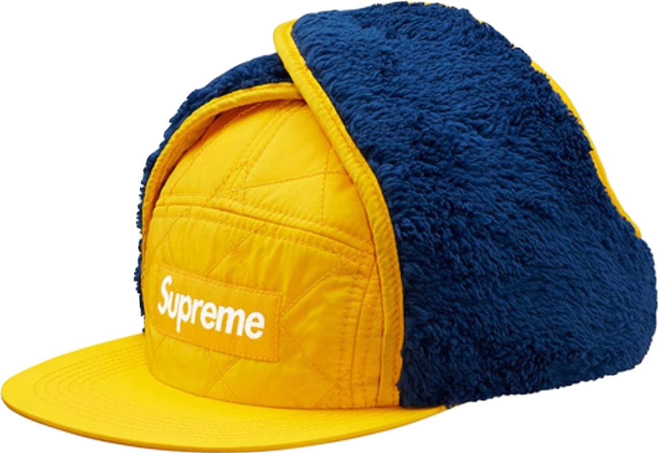 Supreme Quilted Earflap Cap (1024x1024), Png Download