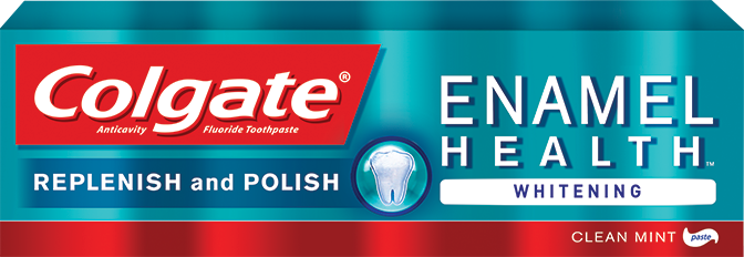 1468782542 - Colgate Enamel Health (672x232), Png Download