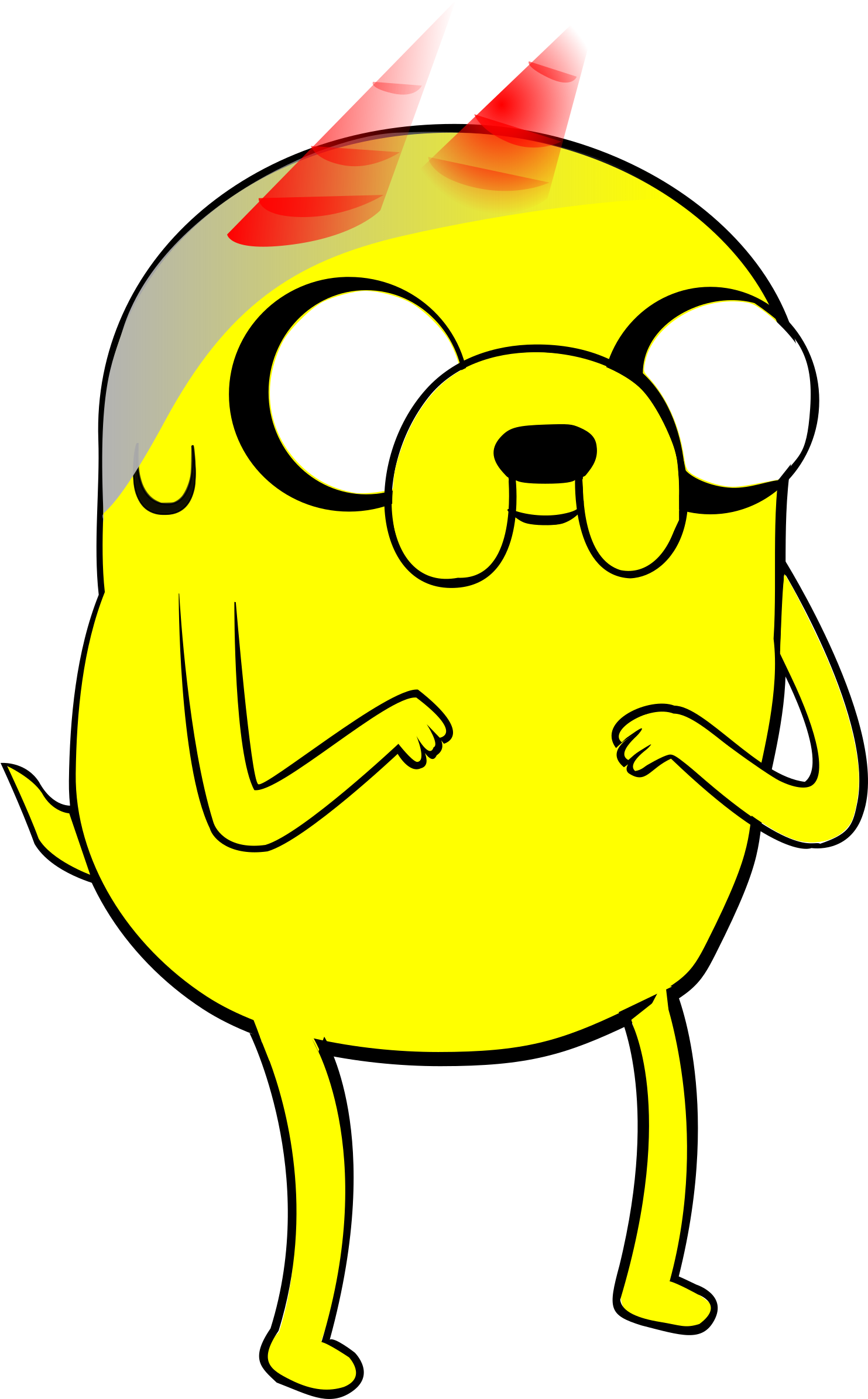 This Free Icons Png Design Of Demon Dog (1482x2400), Png Download