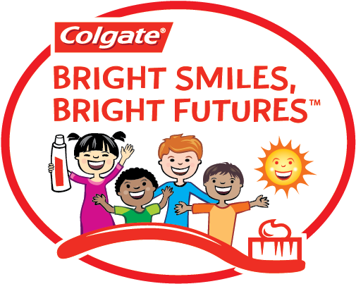 Colgate Logo - Bright Smile Bright Future Poster (565x444), Png Download